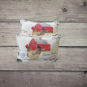 Farm Reusable Sponge, Chicken Dish Scrubby, Set Of 2